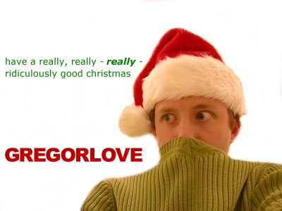 gRegorLove Christmas Greeting